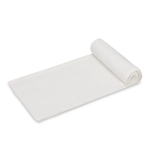 Serviette en coton et velours de polyester pour sublimation 30x130 cm couleur blanc