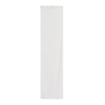 Serviette en coton et velours de polyester pour sublimation 30x130 cm couleur blanc deuxième vue