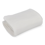 Couverture en polaire recyclée pour sublimation 250 g/m² couleur blanc deuxième vue