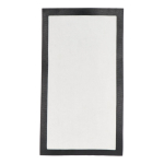 Tapis de bar avec base antidérapante pour sublimation couleur noir deuxième vue