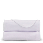 Couverture en polaire ultra douce pour sublimation 190 g/m² couleur blanc