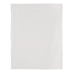Couverture en polaire ultra douce pour sublimation 190 g/m² couleur blanc cinquième vue
