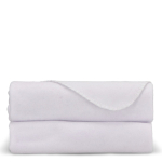 Couverture en polaire ultra douce pour sublimation 290 g/m² couleur blanc