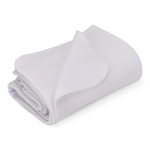Couverture en polaire ultra douce pour sublimation 290 g/m² couleur blanc troisième vue