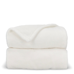 Couverture en polaire ultra douce pour sublimation 270 g/m² couleur blanc