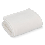 Couverture en polaire ultra douce pour sublimation 270 g/m² couleur blanc deuxième vue