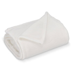 Couverture en polaire ultra douce pour sublimation 270 g/m² couleur blanc troisième vue