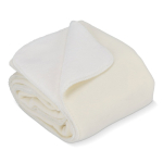 Couverture en polaire ultra douce pour sublimation 510 g/m² couleur blanc troisième vue