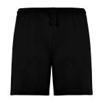 Short unisexe avec taille élastique 200 g/m² Roly Direct Sport couleur noir deuxième vue