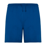 Short unisexe avec taille élastique 200 g/m² Roly Direct Sport couleur bleu roi deuxième vue