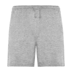 Short unisexe avec taille élastique 200 g/m² Roly Direct Sport couleur gris clair deuxième vue