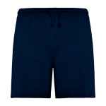 Short unisexe avec taille élastique 200 g/m² Roly Direct Sport couleur bleu marine deuxième vue