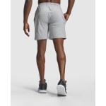 Short unisexe avec taille élastique 200 g/m² Roly Direct Sport couleur bleu marine quatrième vue d'usage