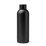 Bouteille isotherme en acier inoxydable avec finition brillante 550ml couleur noir deuxième vue