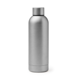 Bouteille isotherme en acier inoxydable avec finition brillante 550ml couleur argenté deuxième vue