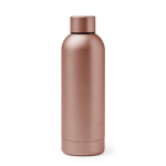 Bouteille isotherme en acier inoxydable avec finition brillante 550ml couleur or rose deuxième vue