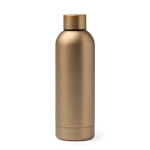 Bouteille isotherme en acier inoxydable avec finition brillante 550ml couleur doré deuxième vue