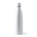 Bouteille en acier inoxydable spéciale sublimation 700ml couleur blanc première vue d'usage