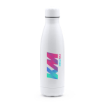 Bouteille en acier inoxydable spéciale sublimation 700ml couleur blanc vue détaillée 1