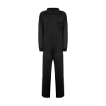 Bleu de travail en polyester et coton 200 g/m² Roly Jimmy couleur noir deuxième vue