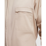 Bleu de travail en polyester et coton 200 g/m² Roly Jimmy couleur sable vue détaillée 1