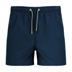 Short de bain en polyester pour adulte 100 g/m² Roly Direct Balos couleur bleu marine deuxième vue