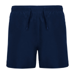 Short de bain avec poches latérales 100 g/m² Roly Direct Aqua couleur bleu marine deuxième vue