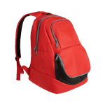 Sac à dos de sport avec compartiment chaussures et dos rembourré 31 L couleur rouge deuxième vue