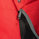Sac à dos de sport avec compartiment chaussures et dos rembourré 31 L couleur rouge vue détaillée 2