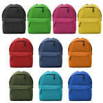 Sac à dos en polyester 900D multifonction avec compartiment principal couleur jaune vue détaillée 2