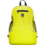Sac à dos économique en polyester avec divers compartiments Travel couleur jaune deuxième vue