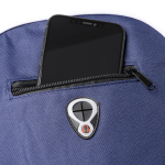 Sac à dos économique en polyester avec divers compartiments Travel couleur bleu marine vue détaillée 1