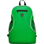Sac à dos économique en polyester avec divers compartiments Travel couleur vert menthe deuxième vue