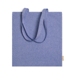 Tote bag avec logo en coton recyclé pas cher 8kg 120 g/m2 Eco Recycle couleur rouge première vue d'usage