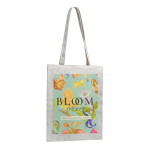 Sac en polyester idéal pour sublimation avec poignées longues 180 g/m² couleur beige vue détaillée 1