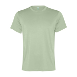 T-shirt technique en polyester recyclé 100 g/m² Roly Direct Slam couleur vert doux deuxième vue