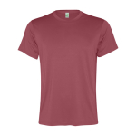 T-shirt technique en polyester recyclé 100 g/m² Roly Direct Slam couleur acajou deuxième vue
