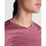 T-shirt femme en polyester recyclé 100 g/m² Roly Direct Slam couleur blanc vue détaillée 3