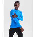 T-shirt thermique sans coutures ajustable 200 g/m² Roly Direct Prime couleur bleu roi vue détaillée 1
