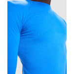 T-shirt thermique sans coutures ajustable 200 g/m² Roly Direct Prime couleur bleu roi vue détaillée 3
