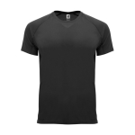 T-shirt technique tissu control dry 135 g/m² Roly Direct Bahrain couleur noir deuxième vue