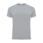 T-shirt technique tissu control dry 135 g/m² Roly Direct Bahrain couleur gris deuxième vue