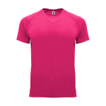 T-shirt technique tissu control dry 135 g/m² Roly Direct Bahrain couleur rose deuxième vue