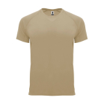T-shirt technique tissu control dry 135 g/m² Roly Direct Bahrain couleur sable deuxième vue