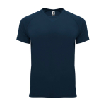 T-shirt technique tissu control dry 135 g/m² Roly Direct Bahrain couleur bleu marine deuxième vue