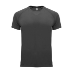 T-shirt technique tissu control dry 135 g/m² Roly Direct Bahrain couleur gris taupe deuxième vue