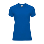 T-shirt technique cintré pour femme 135 g/m² Roly Direct Bahrain couleur bleu roi deuxième vue
