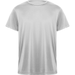 T-shirt technique en polyester 135 g/m² Roly Direct Daytona couleur gris première vue d'usage