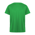 T-shirt technique en polyester 135 g/m² Roly Direct Daytona couleur vert deuxième vue