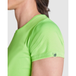 T-shirt en polyester recyclé pour femme 135 g/m² Roly Direct Imola couleur turquoise vue détaillée 1